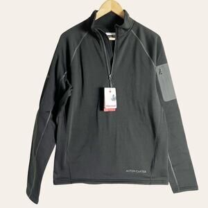 Marmot Stretch Fleece 1/2 Zip Black Pullover Sweatshirt Men’s Size M